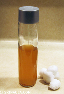 Apple cider vinegar toner