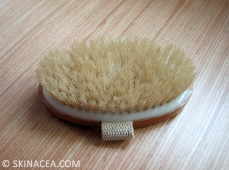 Dry skin brush picture